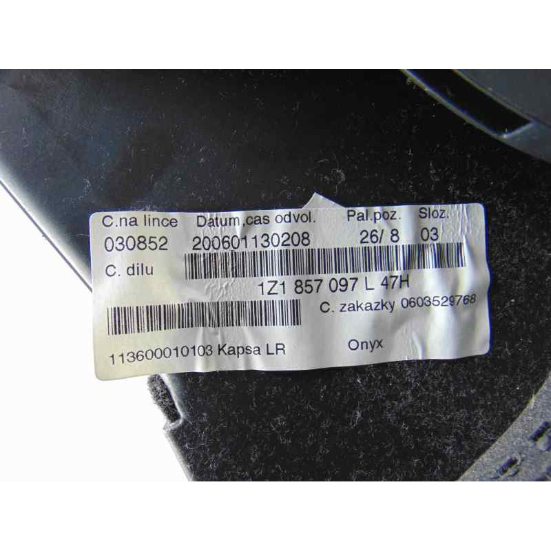 1Z1857097L GUANTERA SKODA OCTAVIA COMBI (1Z5) Elegance 2006 1Z1857097L 177560 SKODA - 10