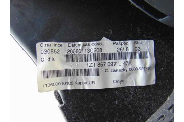 1Z1857097L GUANTERA SKODA OCTAVIA COMBI (1Z5) Elegance 2006 1Z1857097L 177560 SKODA - 10