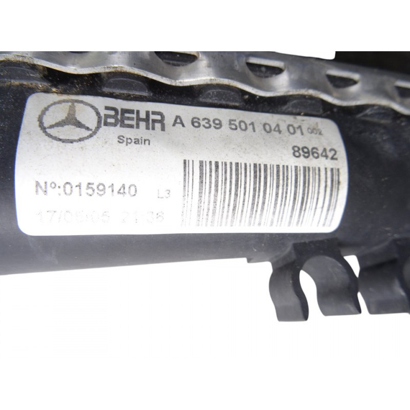 A6395010401 RADIADOR AGUA MERCEDES-BENZ VITO FURGÓN (639)