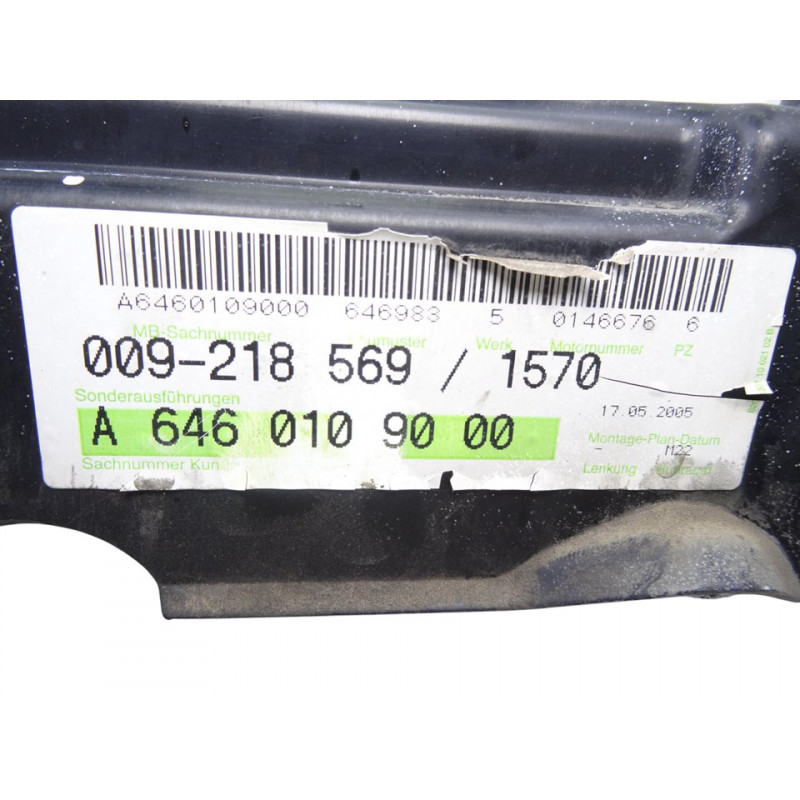 A6460160224 TAPA MOTOR MERCEDES-BENZ VITO FURGÓN (639) 109  CDI  Compacto  (639.601) 2005 A6460160224 214822 MERCEDES-BENZ - 3