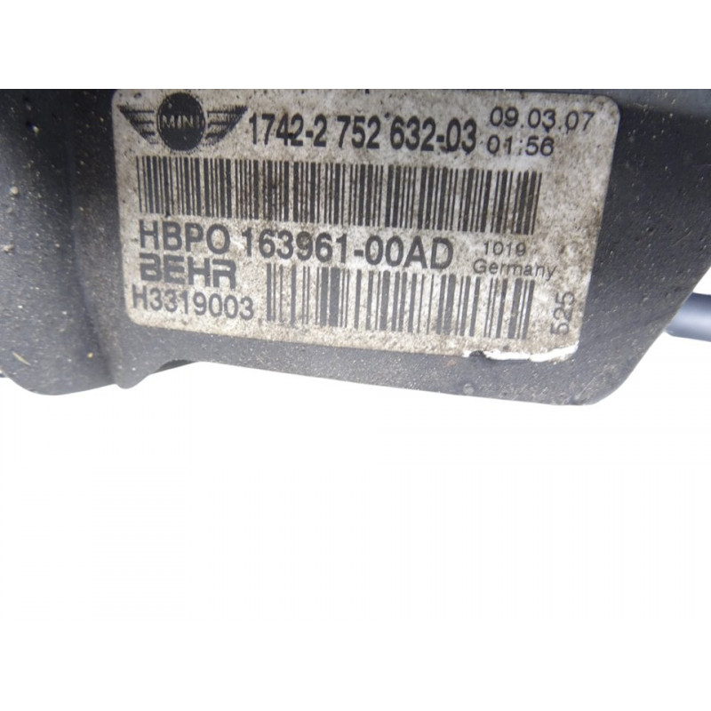 2752632 ELECTROVENTILADOR MINI MINI (R56) Cooper S 2007 2752632 214199 MINI - 1