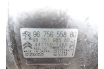 9675655880  COMPRESOR AIRE ACONDICIONADO CITROEN C3 AIRCROSS Feel 2019 9675655880 213981 CITROEN - 1