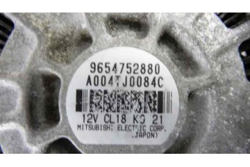 9654752880 ALTERNADOR CITROEN BERLINGO 1.6 HDi 92 Multispace 2009 9654752880 164451 CITROEN - 2