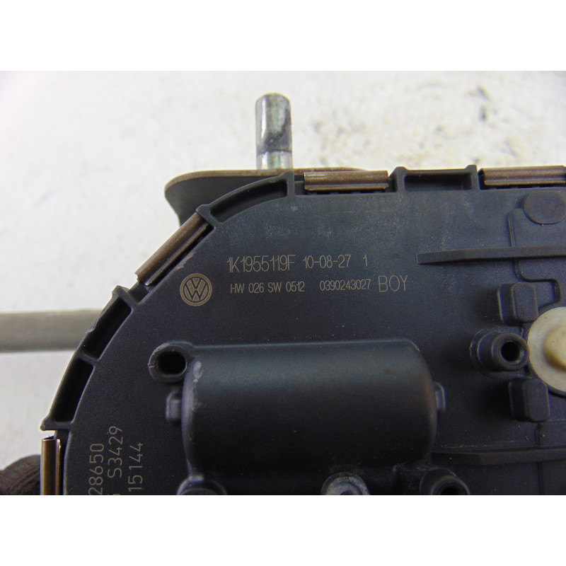 1K1955119F  MOTOR LIMPIA DELANTERO VOLKSWAGEN GOLF VI (5K1)(10.2008) Rabbit BlueMotion 2010 1K1955119F 204408 VOLKSWAGEN - 5