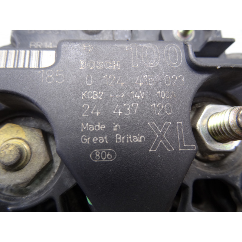 24437120  ALTERNADOR OPEL CORSA C Club 2001 24437120 210056 OPEL - 2