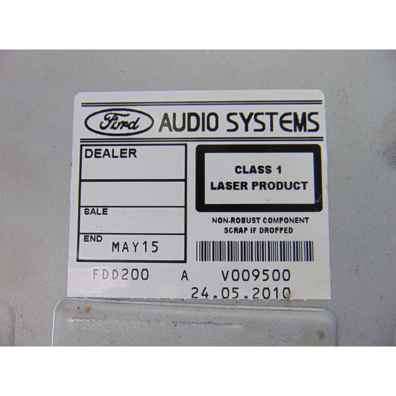 AT1T-18C815-AA SISTEMA AUDIO / RADIO CD FORD TOURNEO CONNECT (TC7) Familiar 2010 AT1T-18C815-AA 188512 FORD - 7