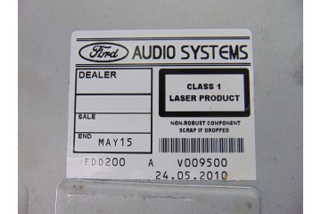 AT1T-18C815-AA SISTEMA AUDIO / RADIO CD FORD TOURNEO CONNECT (TC7) Familiar 2010 AT1T-18C815-AA 188512 FORD - 7