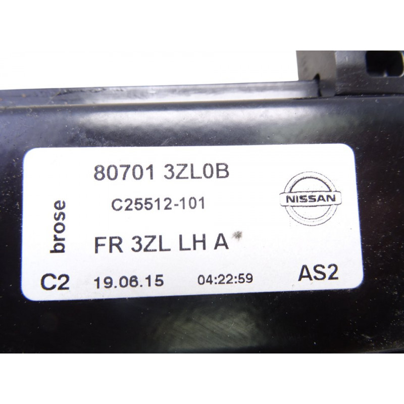 807013ZL0B ELEVALUNAS DELANTERO IZQUIERDO NISSAN PULSAR (C13M)