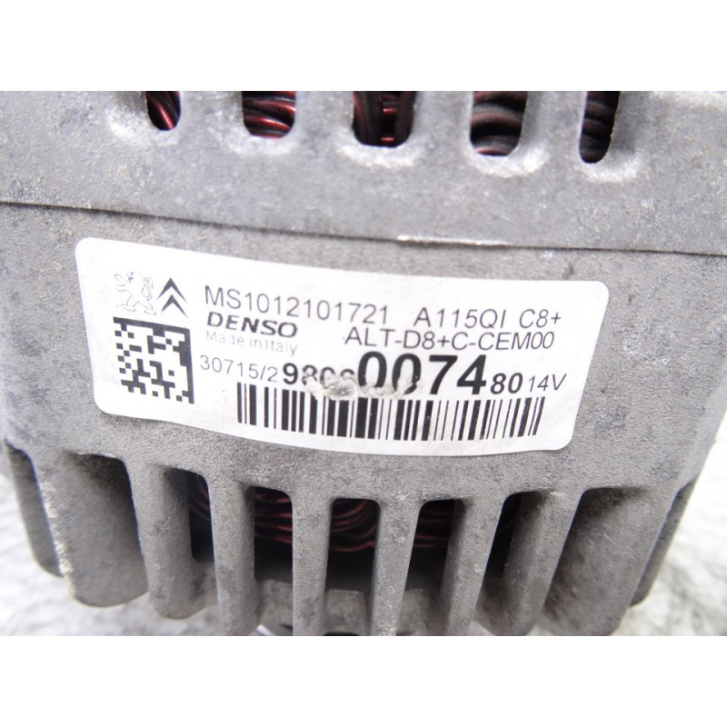 9806007480 ALTERNADOR CITROEN C3