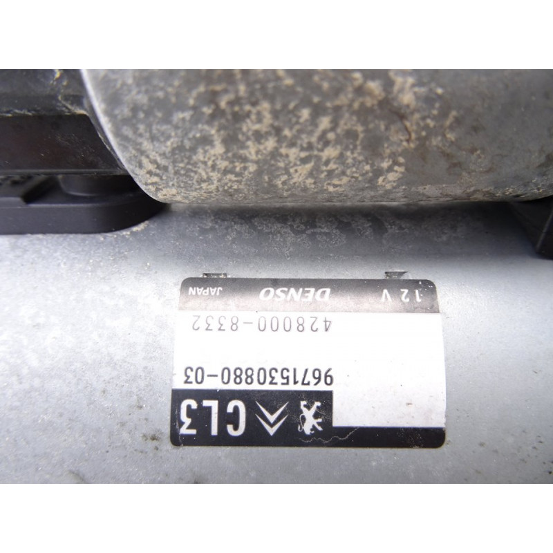 9671530880  MOTOR ARRANQUE CITROEN C3 Live Edition 2016 9671530880 214901 CITROEN - 3