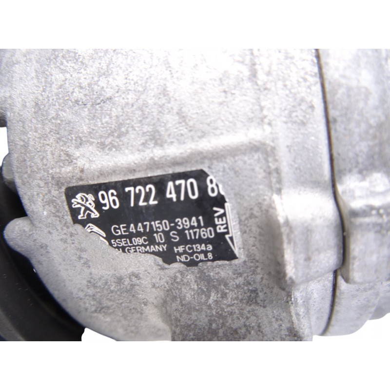 9672247080 COMPRESOR AIRE ACONDICIONADO CITROEN C3 Live Edition 2016 9672247080 214902 CITROEN - 1