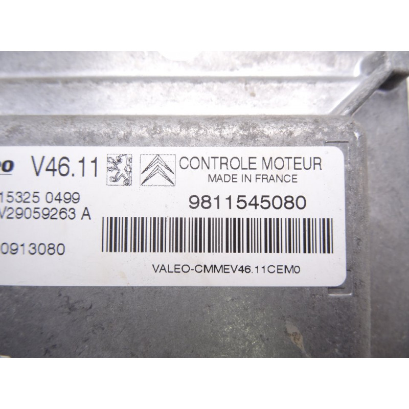 9811545080 CENTRALITA MOTOR UCE CITROEN C3