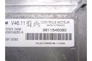 9811545080  CENTRALITA MOTOR UCE CITROEN C3 Live Edition 2016 9811545080 214887 CITROEN - 1