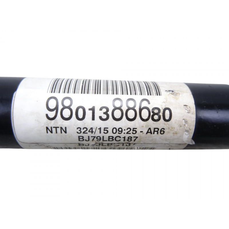 9801388680 TRANSMISION DELANTERA DERECHA CITROEN C3 Live Edition 2016 9801388680 214865 CITROEN - 3