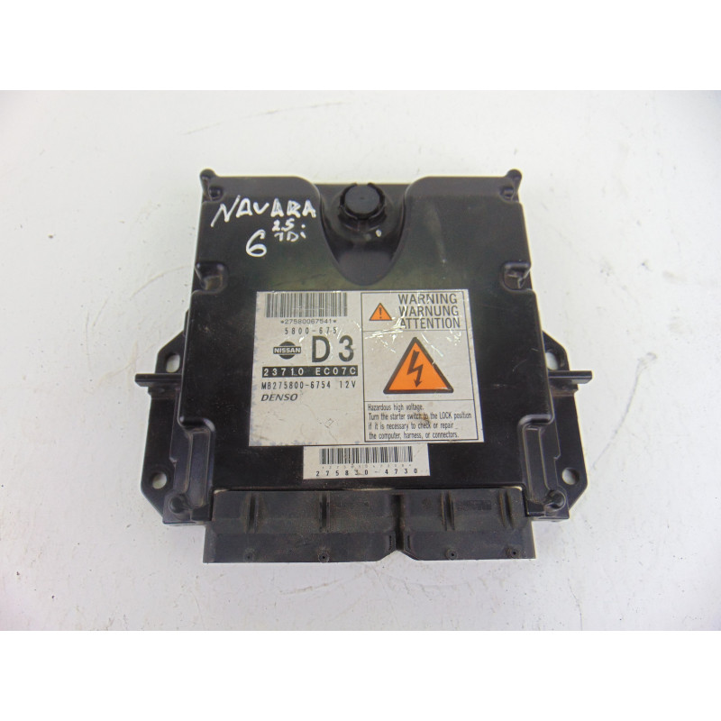 23710EC07C CENTRALITA MOTOR UCE NISSAN NAVARA PICKUP (D40M)