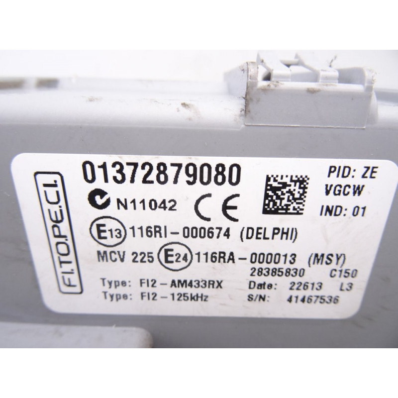 01372879080 CAJA RELES / FUSIBLES CITROEN NEMO FURGÓN 2013 01372879080 214932 CITROEN - 2