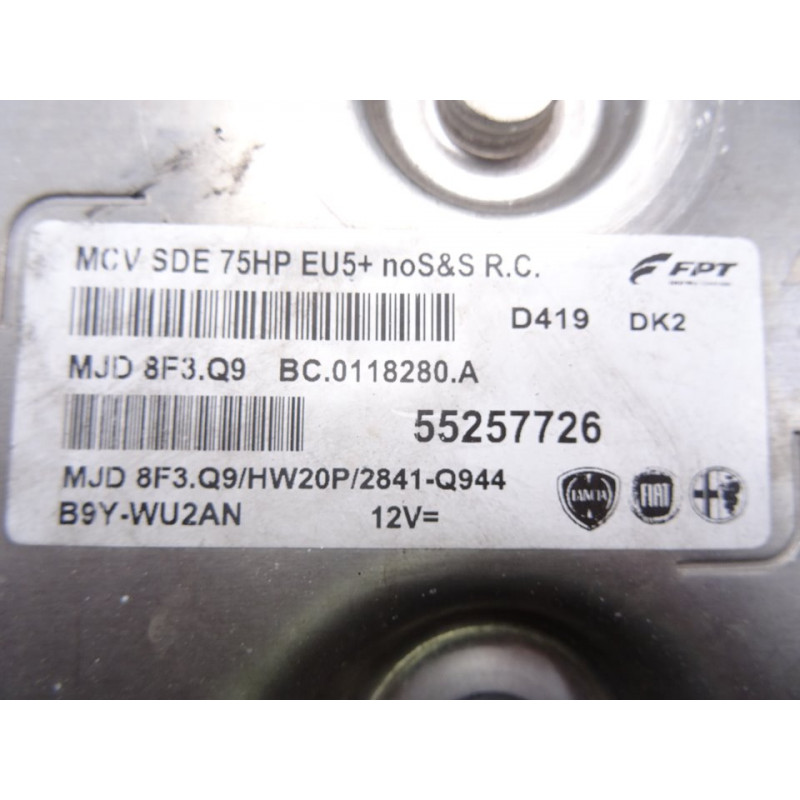 55257726  CENTRALITA MOTOR UCE CITROEN NEMO FURGÓN 2013 55257726 214933 CITROEN - 2