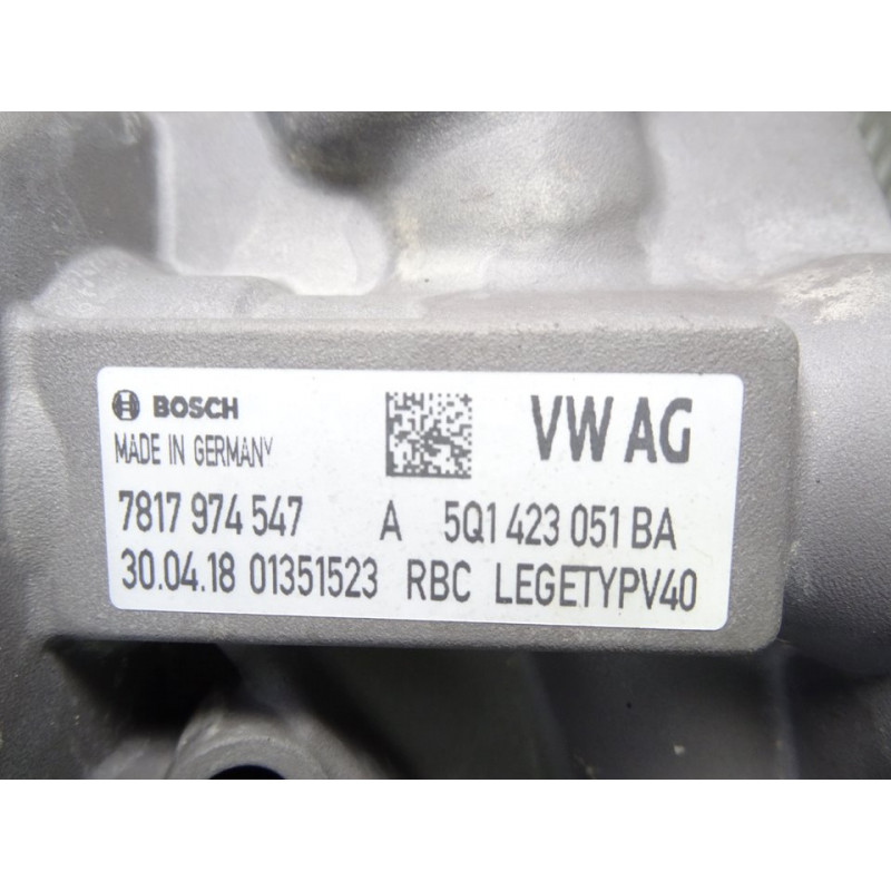 5Q1423051BA CREMALLERA DIRECCION VOLKSWAGEN GOLF VII BERLINA (BQ1/BE2) Advance 2018 5Q1423051BA 213547 VOLKSWAGEN - 4