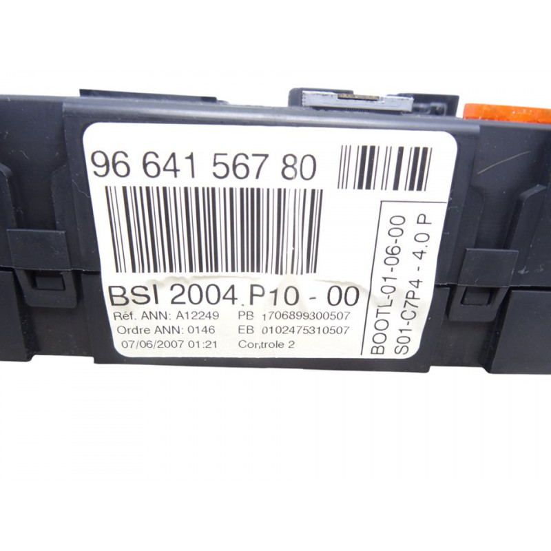  CAJA RELES / FUSIBLES CITROEN C3 1.4 Collection 2007 214987 CITROEN - 1