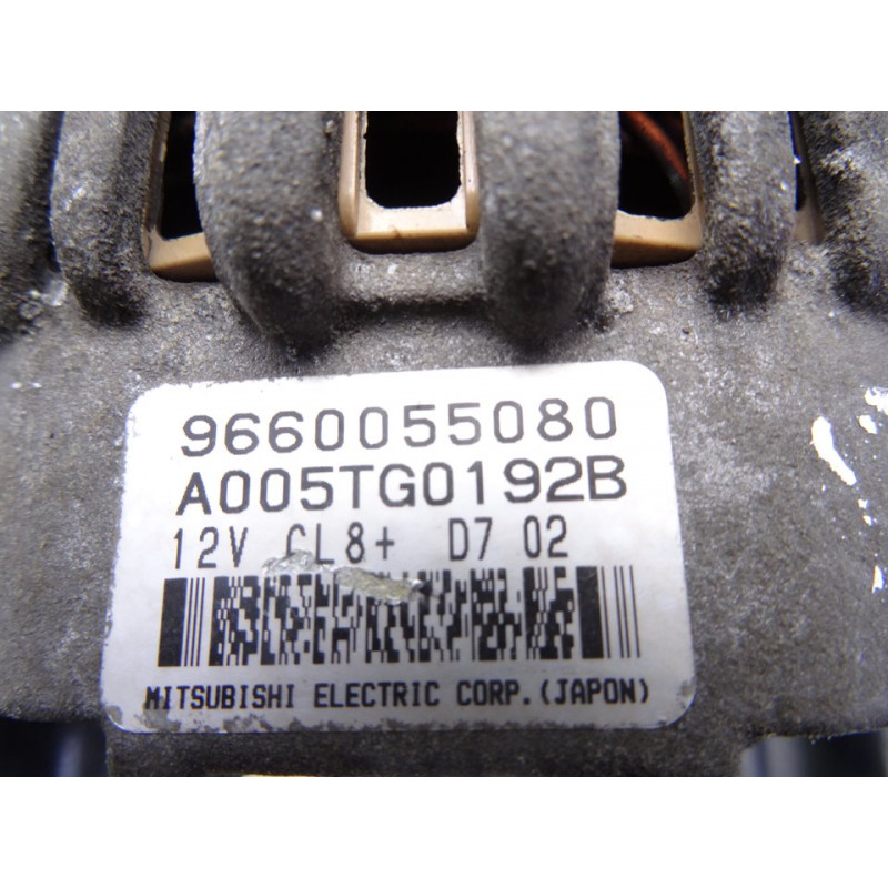9660055080  ALTERNADOR CITROEN C3 1.4 Collection 2007 9660055080 214993 CITROEN - 2