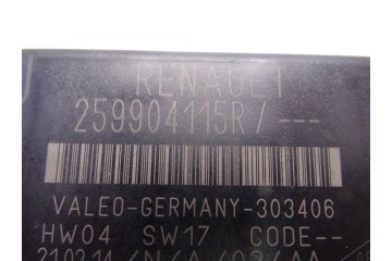 259904115R MODULO ELECTRONICO RENAULT CLIO IV Dynamique 2014 259904115R 208498 RENAULT - 2