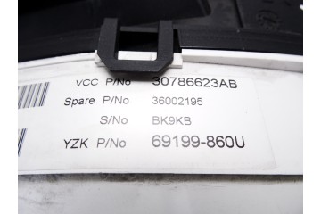 30786623AB CUADRO INSTRUMENTOS VOLVO XC60 Kinetic AWD 2009 30786623AB 211738 VOLVO - 2