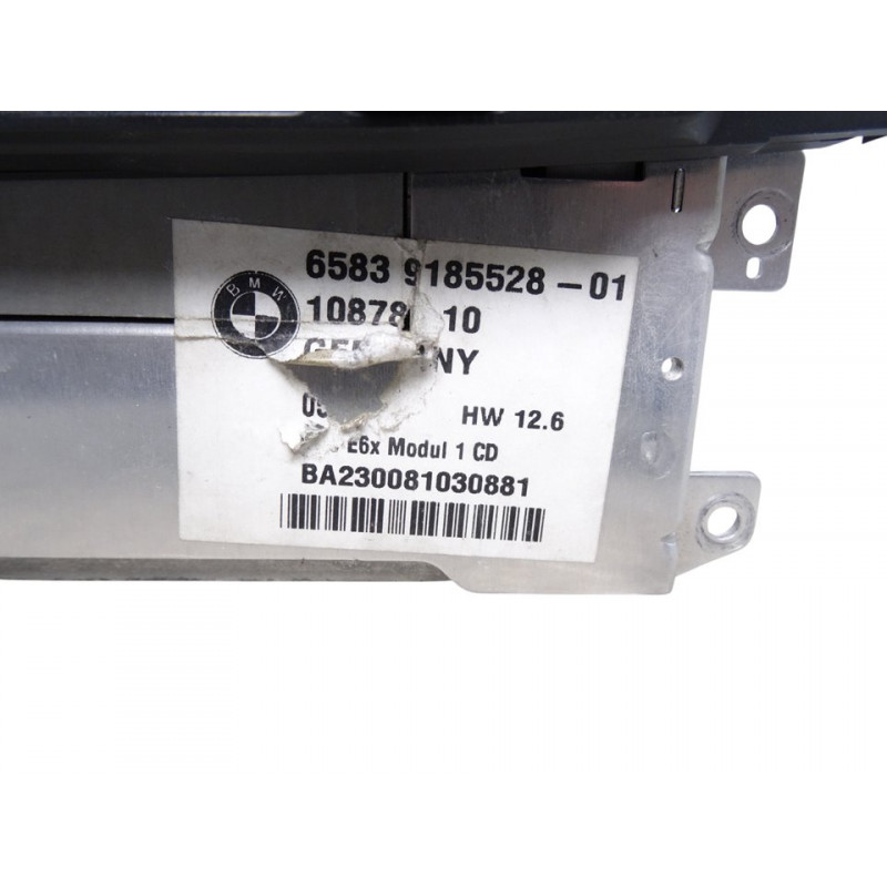65839185528 SISTEMA DVD BMW SERIE 6 COUPE (E63)
