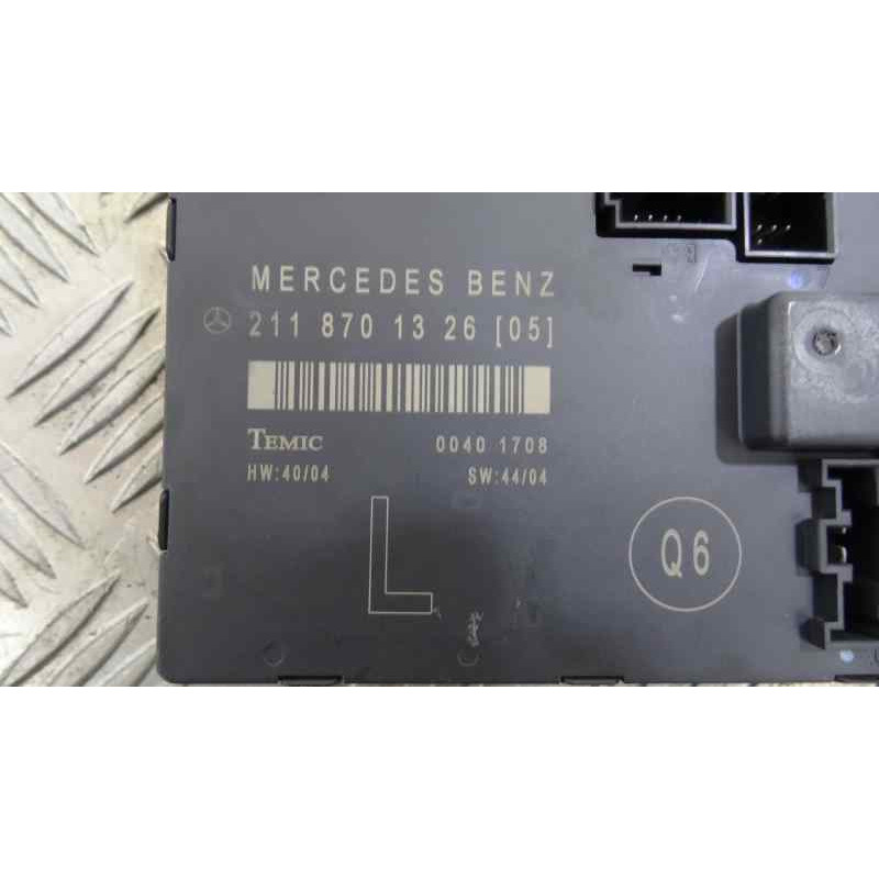 2118701326 MODULO ELECTRONICO MERCEDES-BENZ CLASE E (BM 211) BERLINA