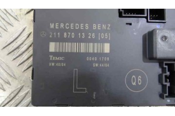 2118701326 MODULO ELECTRONICO MERCEDES-BENZ CLASE E (BM 211) BERLINA