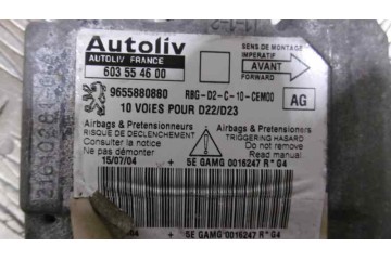 9655880880 CENTRALITA AIRBAG PEUGEOT 407