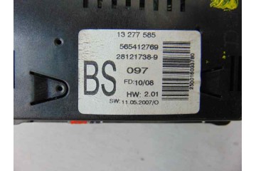 13277585 PANTALLA MULTIFUNCION OPEL VECTRA C BERLINA Cosmo 2008 13277585 149225 OPEL - 2