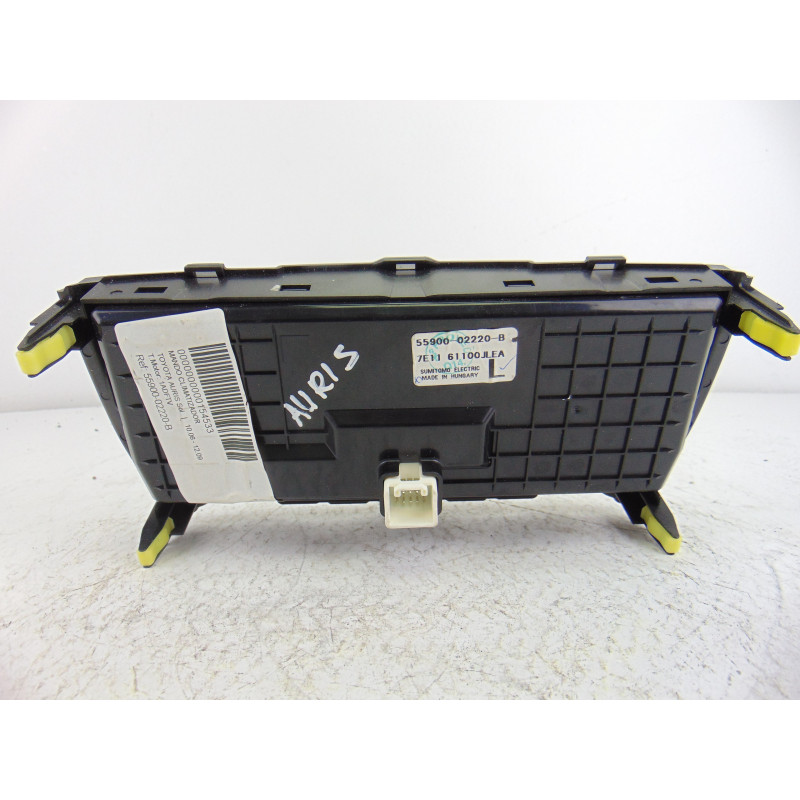 55900-02220-B MANDO CLIMATIZADOR TOYOTA AURIS (E15) Sol 2007 55900-02220-B 154533 TOYOTA - 1