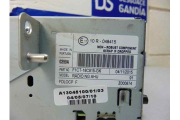 F1CT-18C815-GK SISTEMA AUDIO / RADIO CD FORD C-MAX (CEU) Business Edition F1CT-18C815-GK 182044 FORD - 2