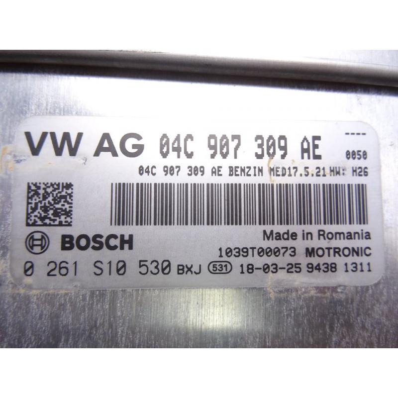 04C907309AE  CENTRALITA MOTOR UCE VOLKSWAGEN GOLF VII BERLINA (BQ1/BE2) Advance 2018 04C907309AE 213544 VOLKSWAGEN - 2