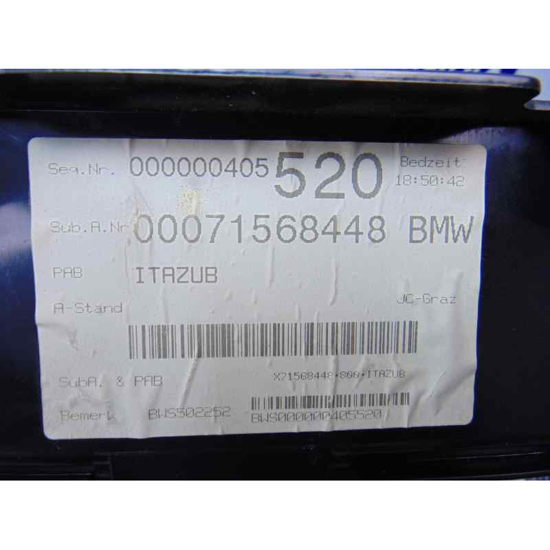 71568448 GUANTERA BMW SERIE X3 (E83)