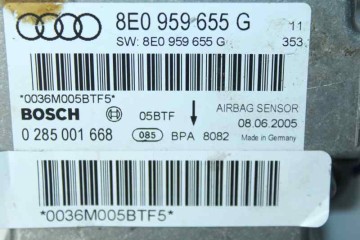 NEGRO KIT AIRBAG AUDI A4 BERLINA (8E) 2.0 TDI 16V (103kW) 2005 NEGRO 170010 AUDI - 10