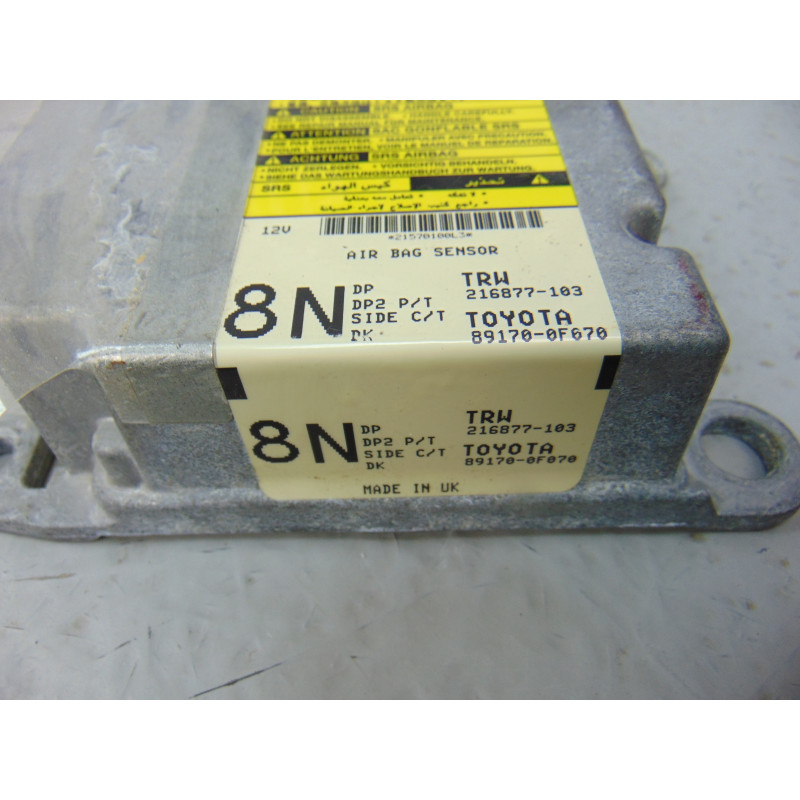  KIT AIRBAG TOYOTA COROLLA VERSO (R1) 2.2 D-4D Sol 2007 179091 TOYOTA - 18