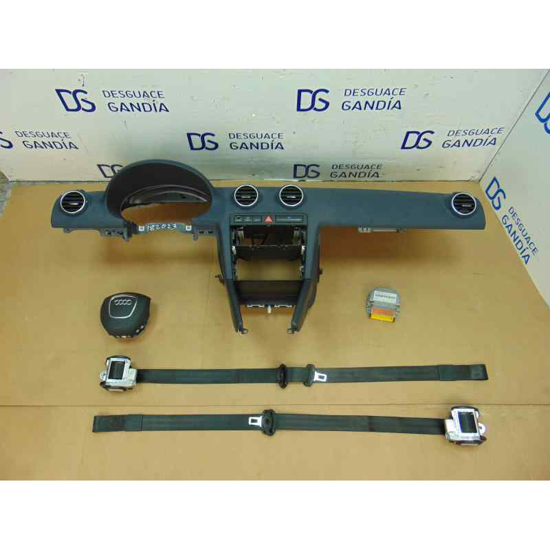 NEGRO AZULADO KIT AIRBAG AUDI A3 (8P1)