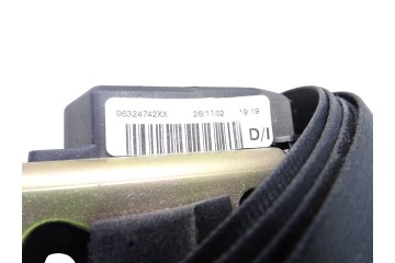  CINTURON SEGURIDAD DELANTERO DERECHO CITROEN BERLINGO 1.9 D SX Familiar 2003 214262 CITROEN - 1