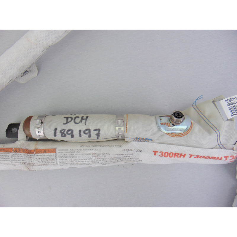 95183635 AIRBAG CORTINA DELANTERO DERECHO CHEVROLET AVEO HATCHBACK LT 2012 95183635 189197 CHEVROLET - 1