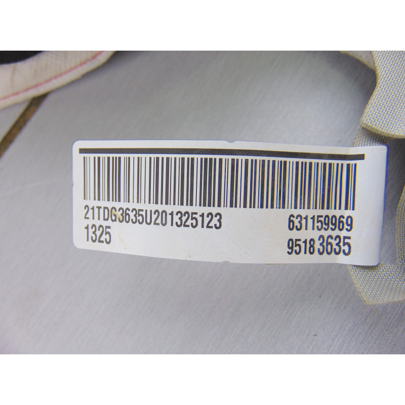 95183635 AIRBAG CORTINA DELANTERO DERECHO CHEVROLET AVEO HATCHBACK LT 2012 95183635 189197 CHEVROLET - 2