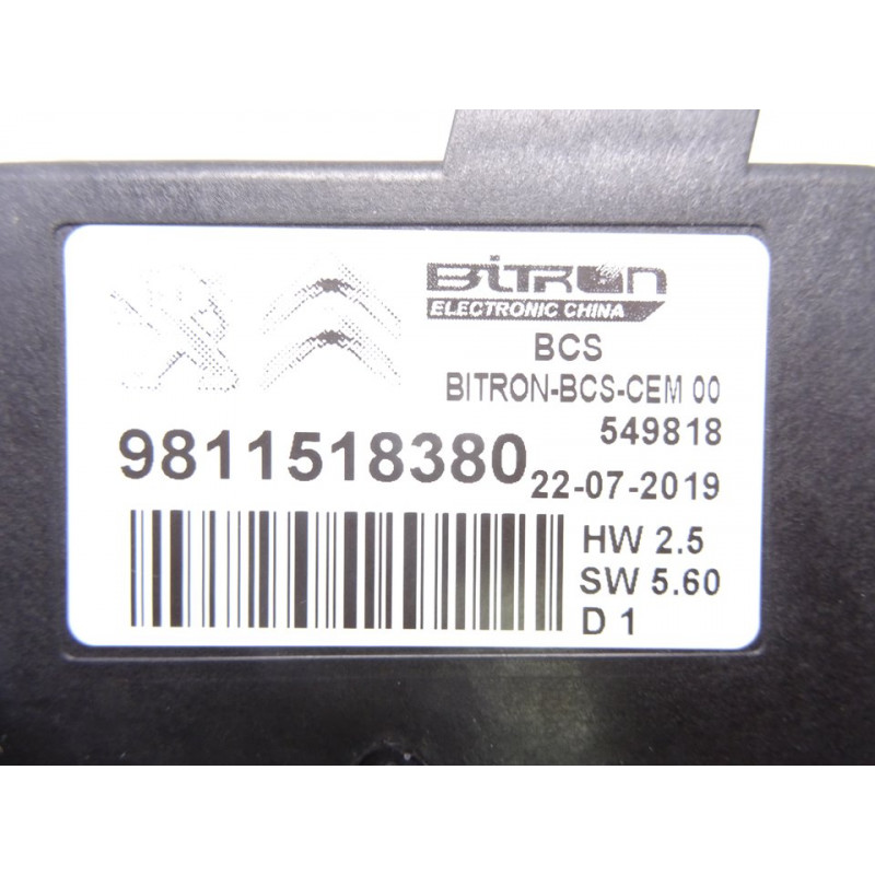 9811518380 MODULO ELECTRONICO PEUGEOT 508