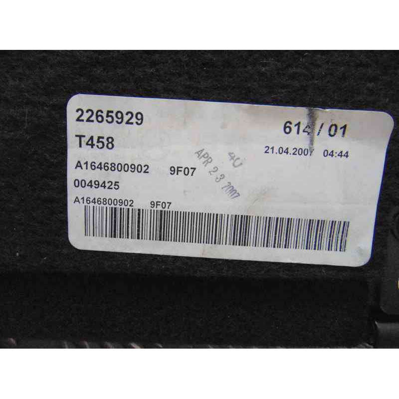 A1646800902 BANDEJA TRASERA MERCEDES-BENZ CLASE ML (BM 164)