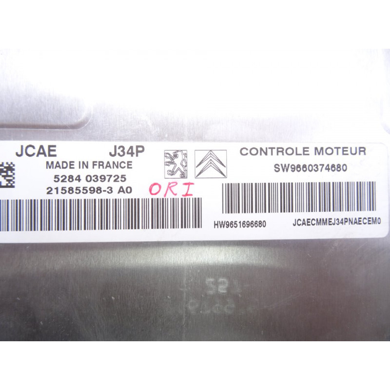 9660374680 CENTRALITA MOTOR UCE CITROEN C2