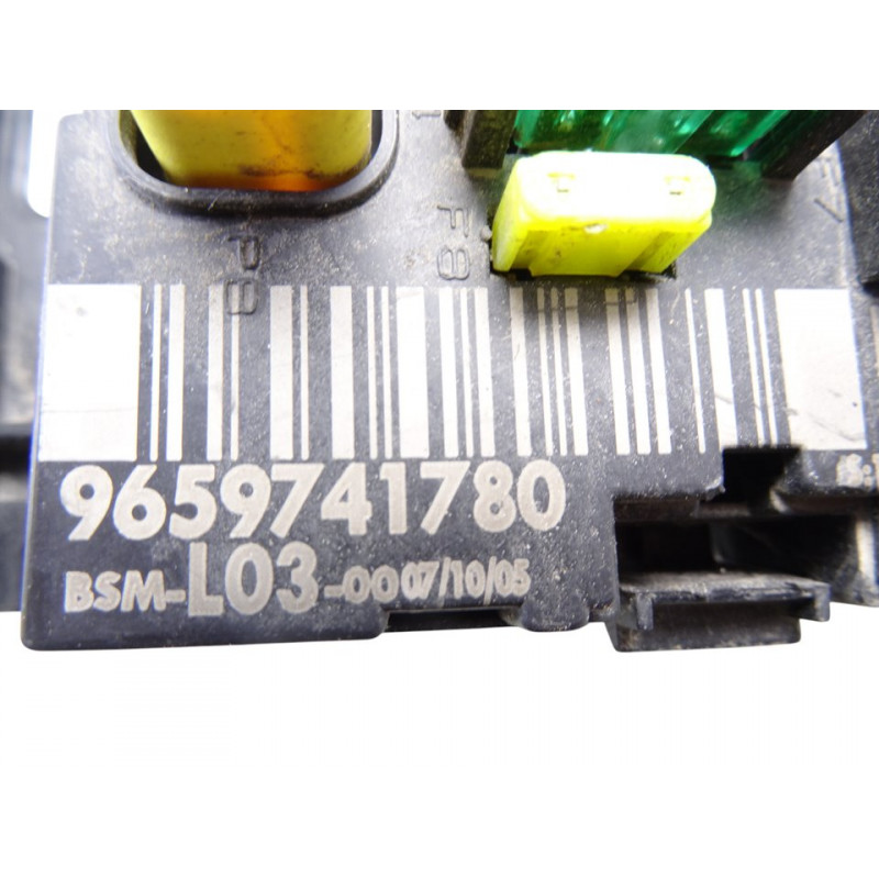 9659741780 CAJA RELES / FUSIBLES CITROEN C2