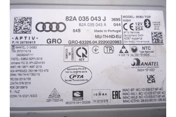 82A035043J  SISTEMA NAVEGACION GPS AUDI Q3 (F3B) 35 TDI S line 2022 82A035043J 215032 AUDI - 3