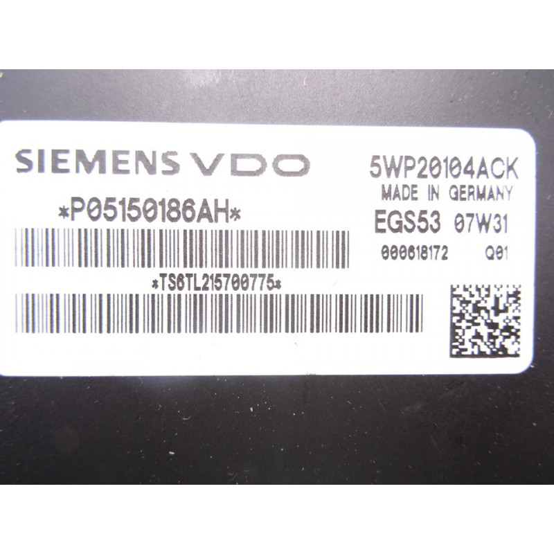 P05150186AH  MODULO ELECTRONICO CHRYSLER 300C (LE/LX) 3.0 CRD 2009 P05150186AH 214716 CHRYSLER - 1