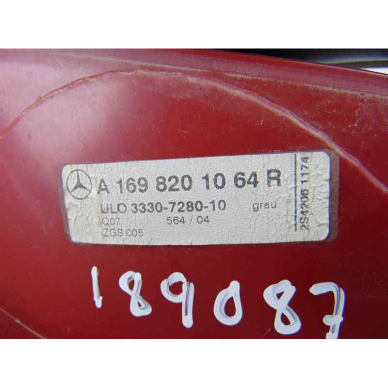 A1698201064 PILOTO TRASERO DERECHO MERCEDES-BENZ CLASE A (BM 169)