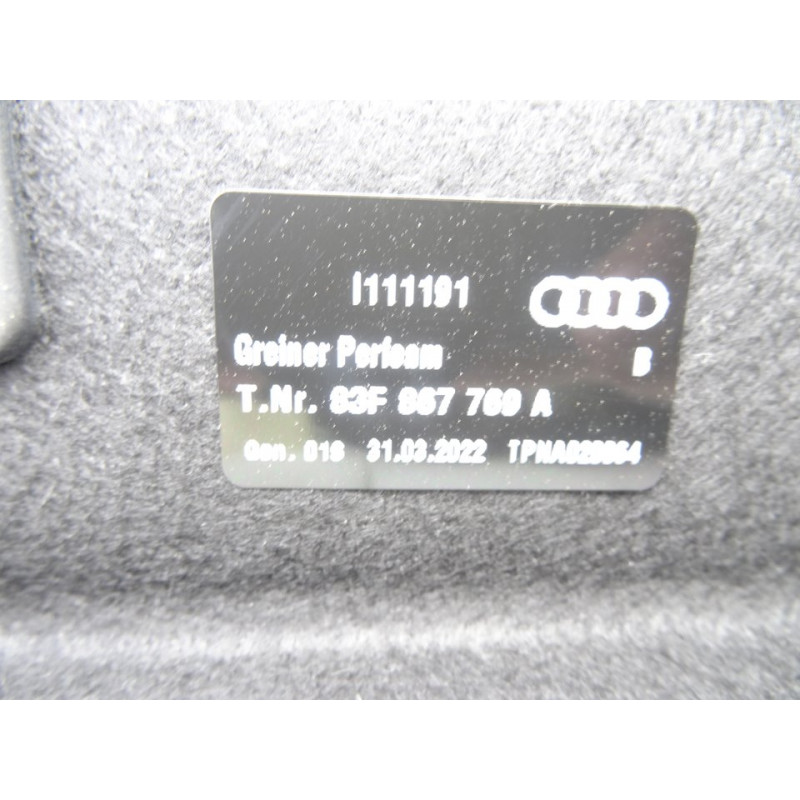 83F867769A BANDEJA TRASERA AUDI Q3 (F3B) 35 TDI S line 2022 83F867769A 215095 AUDI - 3