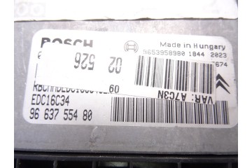 9663755480  CENTRALITA MOTOR UCE PEUGEOT 207 SW Confort 2007 9663755480 215121 PEUGEOT - 2